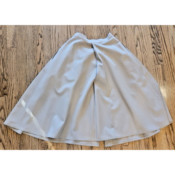 VTG Womens Krizia Maglia Tan/Khaki 100% Wool Fall Skirt Pockets Italy 42 - Picture 10 of 11